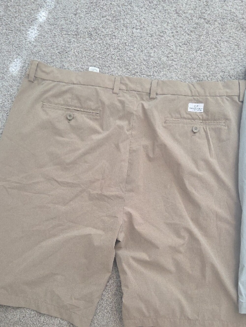 Vineyard Vines Mens Performance Shorts Tan Gray Size 42 - Picture 4 of 5